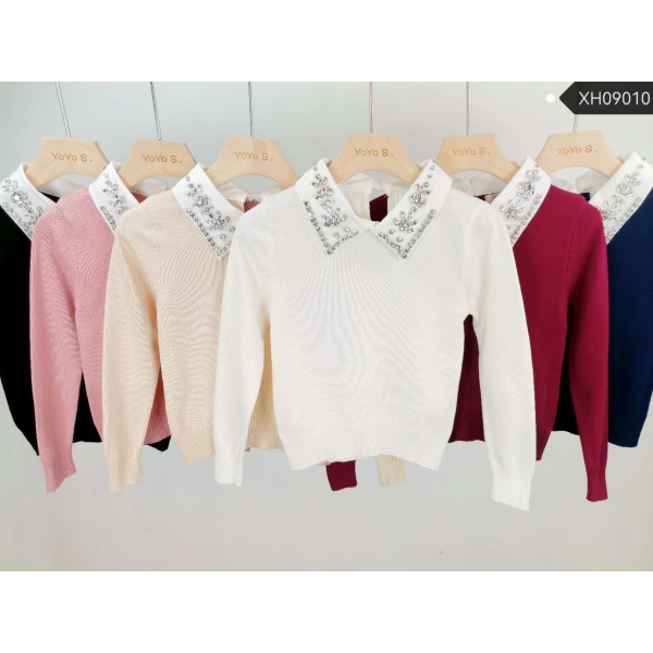 Sweter DZIECIĘCA ,size 4-14lat,paczka 6szt ,1kolor